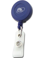 Retractable Badge Reel Round Metal