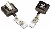Retractable Badge Reel Square Metal