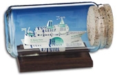 Business Card Sculpture - Cruise Ship