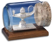 Business Card Sculpture - Genie Lamp