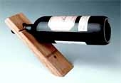 Single Bottle Wood Stand
