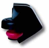 Black Plastic Snap-Down Champagne Stopper