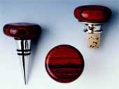 Rosewood Flat-Top Cone Stopper