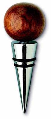 Rosewood Cone Wine & Champagne Stopper