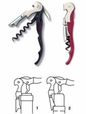 Pulltap's® Classic Corkscrew w/Non-Stick Spiral