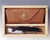 Waiter's Leather Corkscrew Pouch