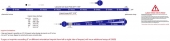 3/4" Silk Screen Lanyard/Badge Reel Combo