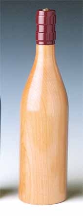Cellarmaster's™ Wood Bottle Peppermill