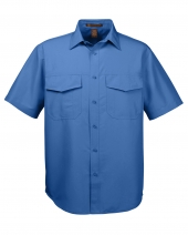 Harriton Men's Key West Short-Sleeve Performance Staff Shirt