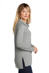 Sport-Tek ® Ladies PosiCharge ® Tri-Blend Long Sleeve Hoodie