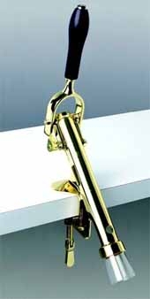 Brass Plated Counter Mounted Bar-Pull™ Cork Remover
