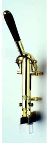 Zeus™ Brass Plated Uncorking Machine w/Wall Mount