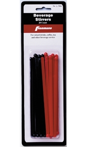Solid Color Beverage Stirrers (20 Count)