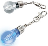 Mini Light Bulb Key Chain