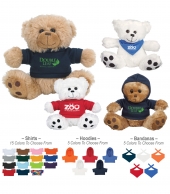 8½" Big Paw Bear_Bandana
