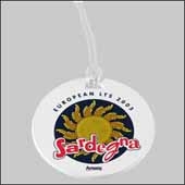 Round Luggage Tag