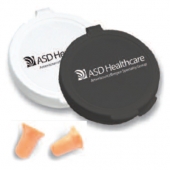 Non Corded Earplugs In Medallion Case