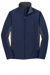 MEN'S SOFT SHELL COLORBLOCK JACKET