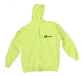 Yellow Trucking Graphic Full Zip Hoodie
