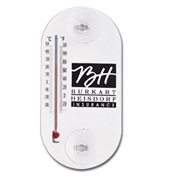 Acrylic Oval Temperature Gauge