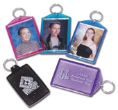 Translucent Sparkle Snap-In Keytag