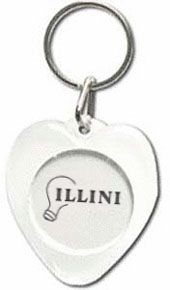 Snap-in Heart Keytag