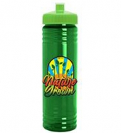24 oz. Slim Fit UpCycle RPET Bottle With Push-Pull Lid Digital