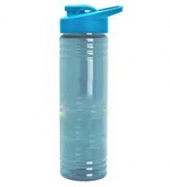 24 oz. Slim Fit UpCycle RPET Bottles With Drink-Thru Lid Digital