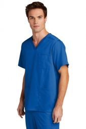 WonderWink® Men's Premiere Flex™ V-Neck Top