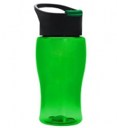 18 oz. Transparent Bottle With Pop-Up Sip Lid