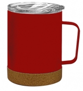 12 oz. Concord Stainless Steel Mug With Cork Base