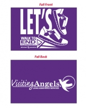 Alzheimer's Walk Shirts - Purple