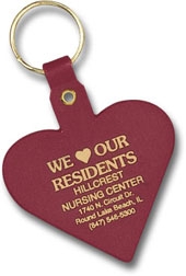 Heart Flexible Key Tag
