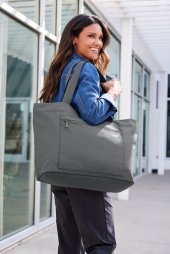 Port Authority® Matte Carryall Tote