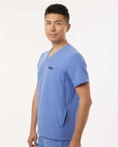 Jaanuu Men's Platt 3-Pocket Scrub V-Neck Top