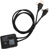 5-in-1 Charging Cable With USB-A/C Hub