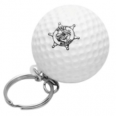 Golf Ball Stress Reliever Key Chain