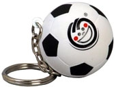 Soccer Ball Stress Reliever Key Chain