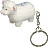 Sheep Stress Reliever Key Chain