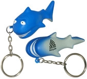 Shark Stress Reliever Key Chain