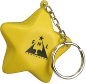 Star Stress Reliever Key Chain