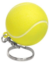 Tennis Ball Stress Reliever Key Chain