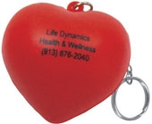 Valentine Heart Stress Reliever Key Chain