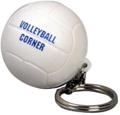 Volleyball Stress Reliever Key Chain