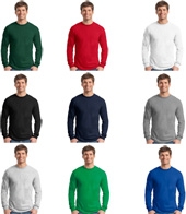 Gildan - Heavy Cotton 100% Cotton Long Sleeve T-Shirt