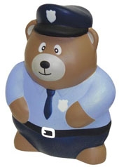 Police Bear Stress Reliever