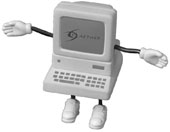 Computer Stress Reliever Figurine