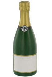 Champagne Bottle Stress Reliever