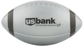 Mini Plastic Football With End Stripes