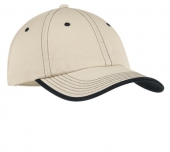 Port Authority® Vintage Washed Contrast Stitch Cap